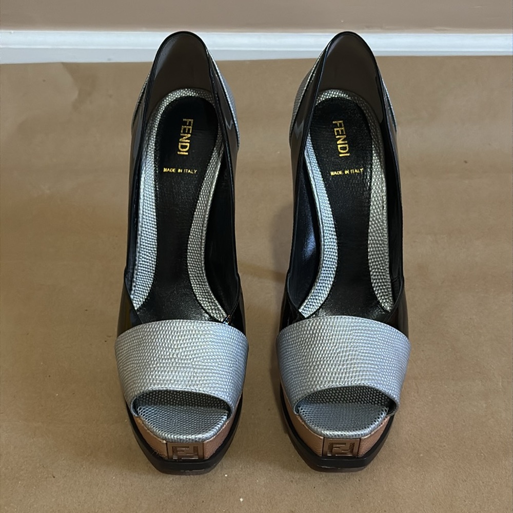 Authentic Fendi Platform Heels - Size 41